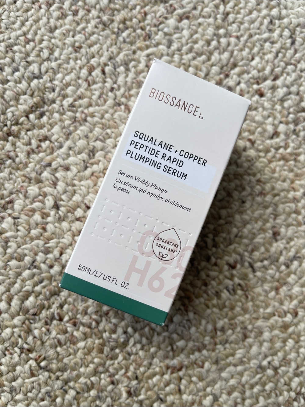 Biossance Squalane + Copper Peptide Rapid Plumping Serum